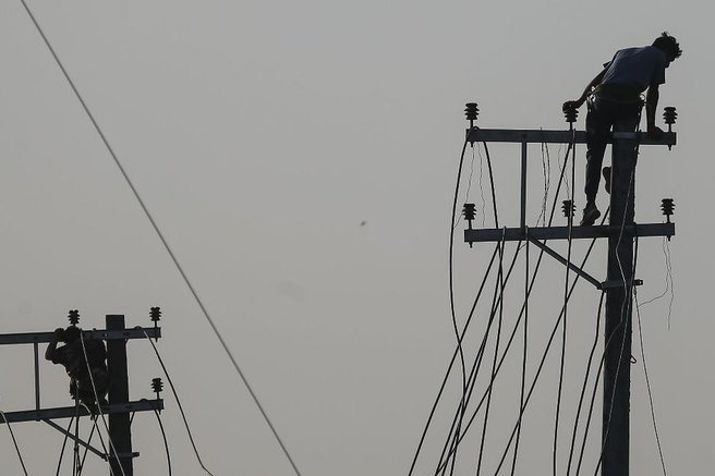 elektrika omrežje delavci delo služba