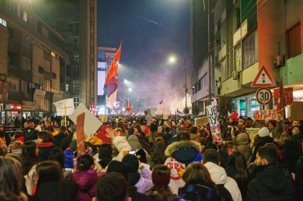 Študente v Srbiji so brutalno pretepli: odzivi so siloviti, dogajanje pa eskalira (foto: Profimedia)