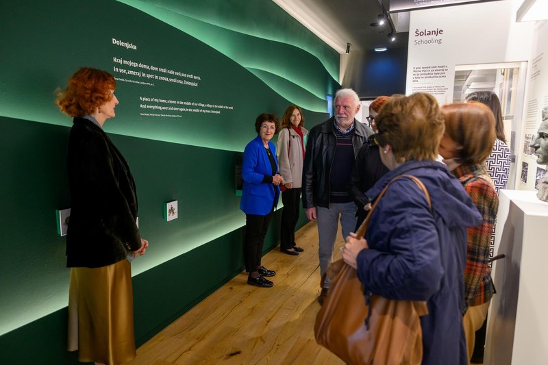 Slovesno odprli stalno razstavo Tone Pavček - Pesnik slovenske duše
