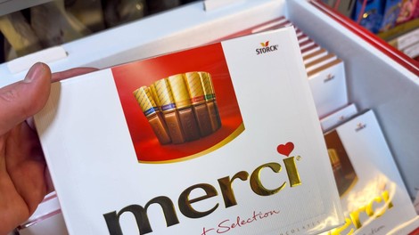 merci čokolade bonboniera
