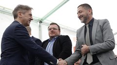 Podbreznik neprofitna stanovanja Robert Golob Klemen Boštjančič Simon Maljevac