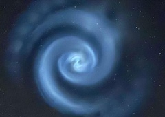 Konec sveta? Vesoljci? Slovence prestrašila skrivnostna spirala na nebu (FOTO)