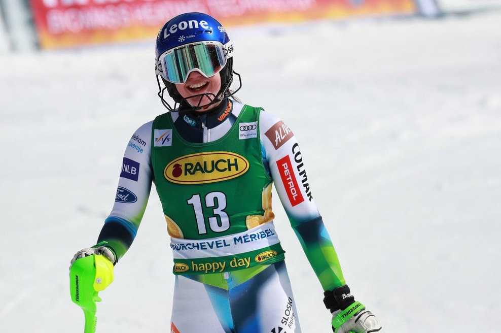 Sanjski konec sezone! Andreja Slokar z odlično vožnjo do tretjega mesta (foto: Profimedia)