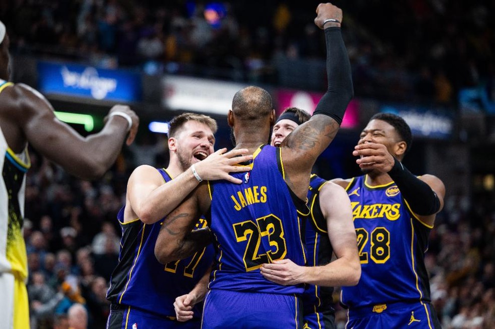Dončić z 20 točkami do pomembne zmage Lakersov proti Houstonu (foto: Profimedia)