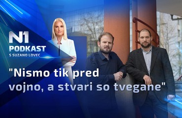 "Nismo tik pred vojno, a stvari so tvegane" | N1 podkast s Suzano Lovec