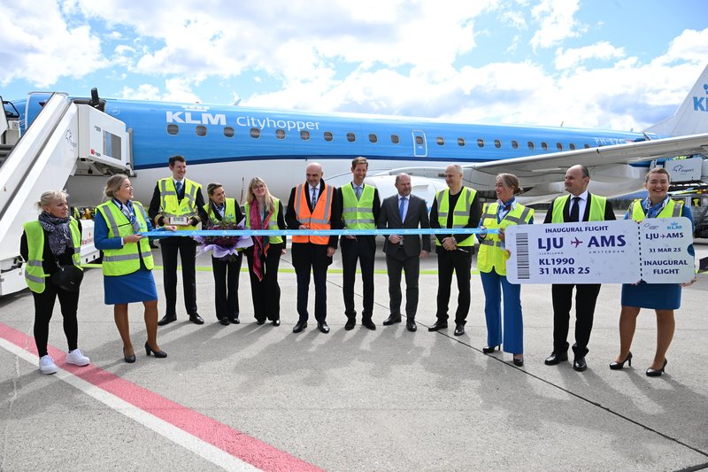 Brnik letalisce Joze Pucnik KLM