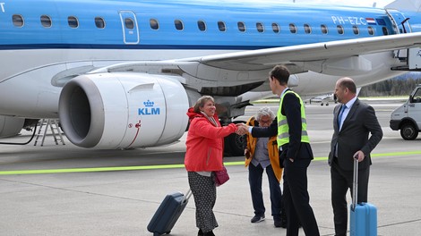 Brnik letalisce Joze Pucnik KLM