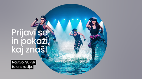 Oder, žarometi in aplavz čakajo na vas – postanite SUPER talent!
