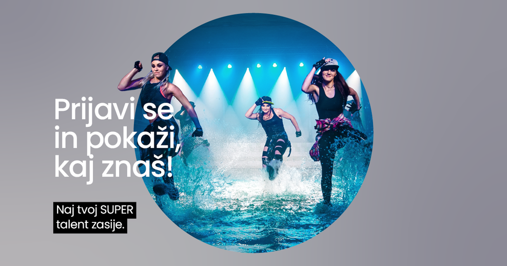 Oder, žarometi in aplavz čakajo na vas – postanite SUPER talent! (foto: promocijska fotografija)