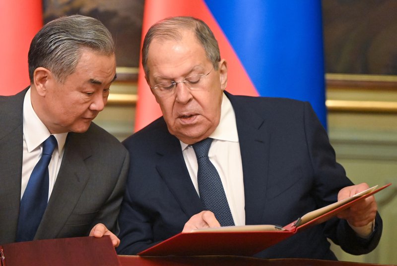 Wang Yi Sergej Lavrov
