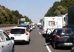 Prometna gneča in nenadne zapore: kolaps na cesti proti Rogaški Slatini
