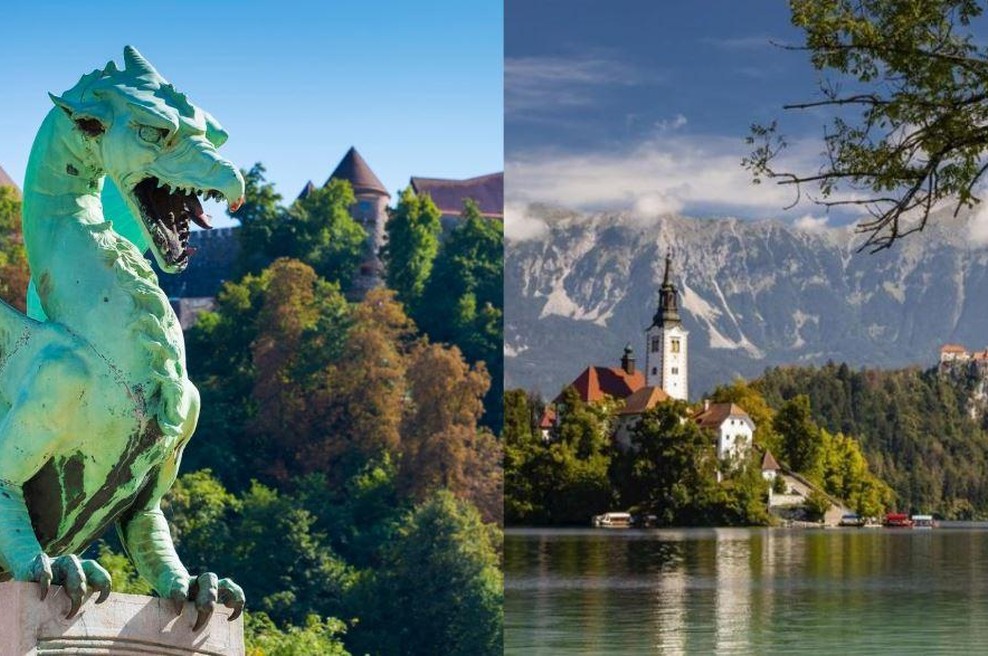 Ljubljana ali Bled? Turisti razdvojeni, kje preživeti več časa. Večina je glasovala za ... (foto: Profimedia/fotomontaža)