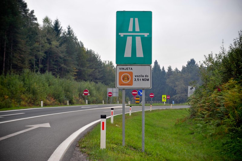 Slovenija vinjete avtocesta Koper obala Primorska