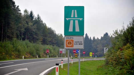 Slovenija vinjete avtocesta Koper obala Primorska