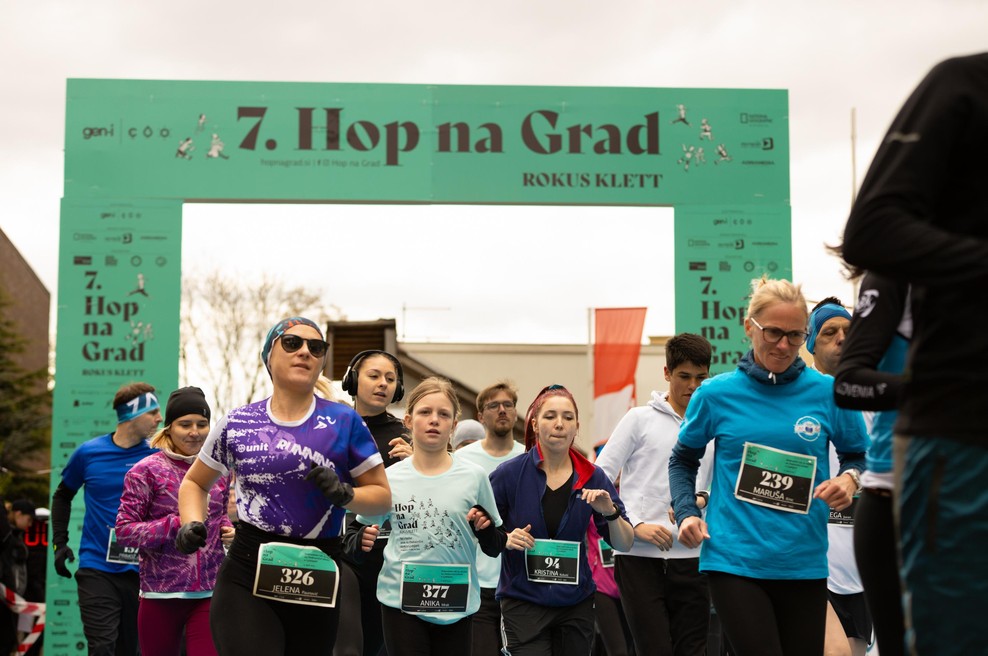 Dobrodelni Hop na Grad zbral rekordnih 36.000 evrov za otroke na Pediatrični kliniki (foto: Anja Oset)