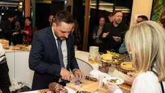 Jezeršek na gradu Taggenbrunn Avstrija Alfred Riedl
