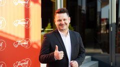 Jezeršek na gradu Taggenbrunn Avstrija Alfred Riedl