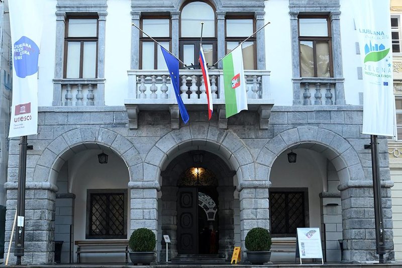 Mestna hiša Ljubljana razstava