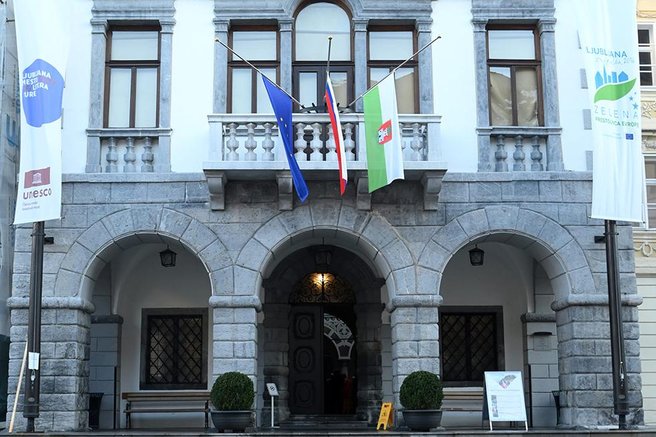 Mestna hiša Ljubljana razstava