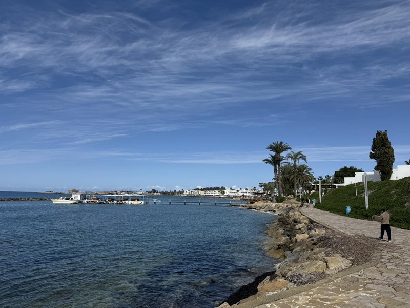 Ciper Paphos morje obala