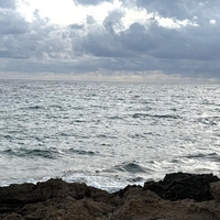 Ciper Paphos morje obala