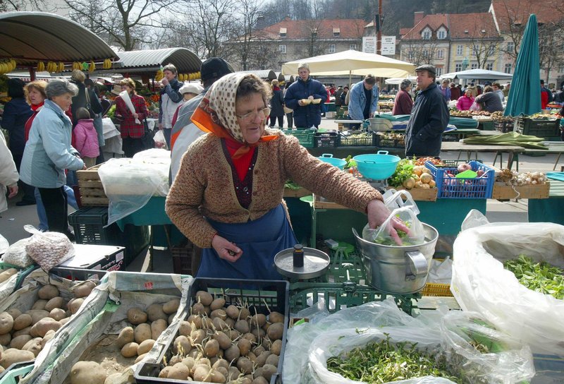 Ljubljana trznica branjevka