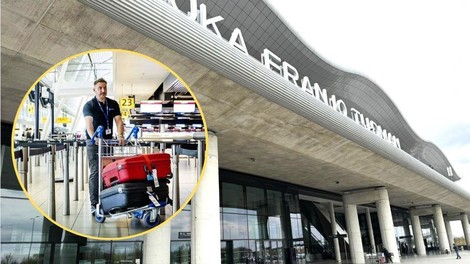 Zagreb letalisce Pleso Franjo Tudman potnik