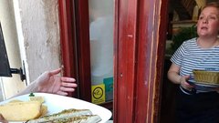 Piran Fritolin pri kantini