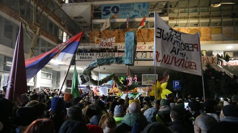 Srbija, protest