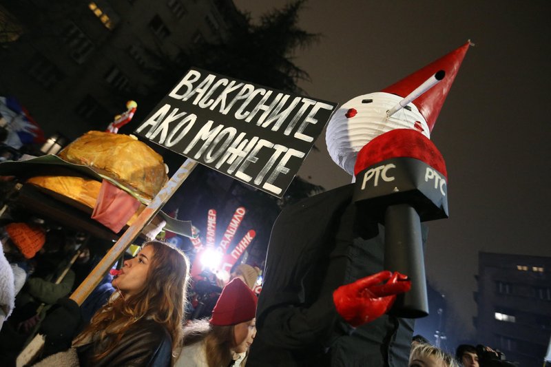 Srbija, protest
