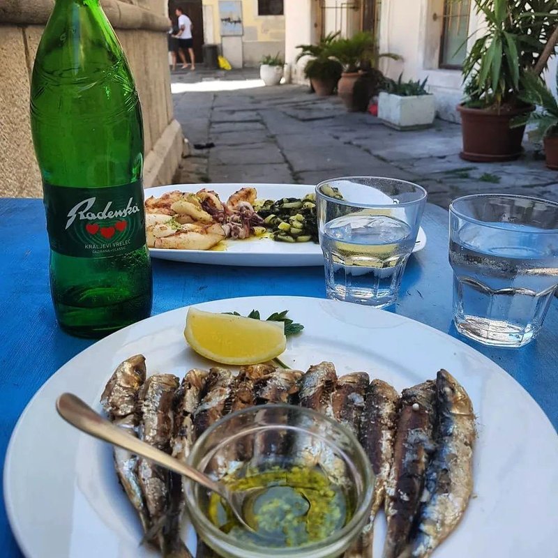 Piran Fritolin pri kantini