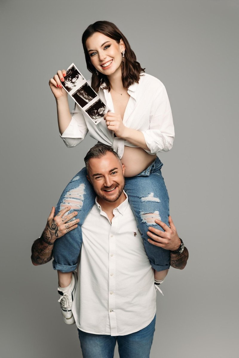 Dejan Krajnc Kiara Haas nosečnost prvi otrok