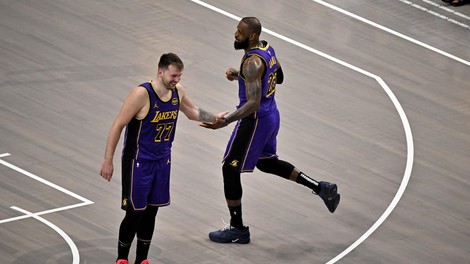 Luka Dončić LeBron James NBA