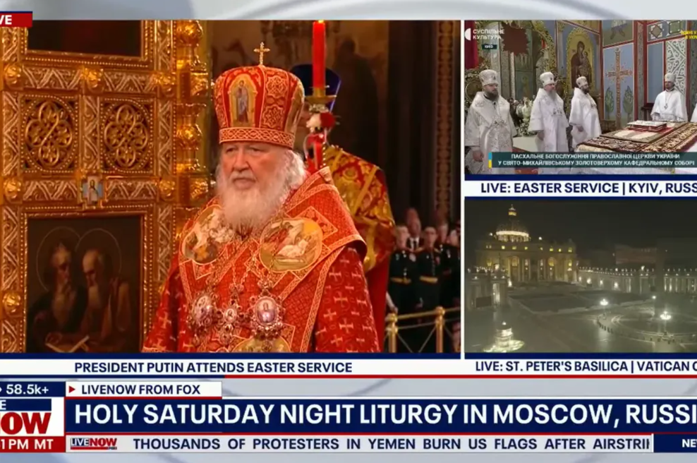 Fox News med oddajanjem v živo storil veliko napako, gledalci niso mogli verjeti svojim očem (foto: Twitter/KyivIndependent)