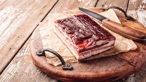 slanina rezine rezanje trik