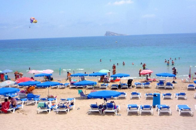 Benidorm Plaža smrt Španija policija