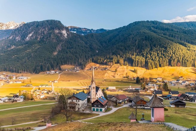 Salzkammergut Avstrija hotel turizem kulinarika kuhanje