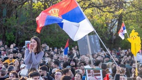 Srbski študenti začeli ultramaraton do Bruslja: ustavili se bodo tudi v Mariboru