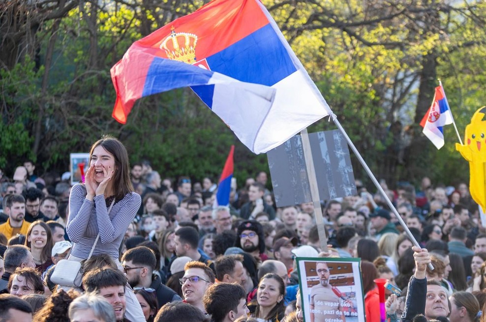 Srbski študenti začeli ultramaraton do Bruslja: ustavili se bodo tudi v Mariboru (foto: Profimedia)