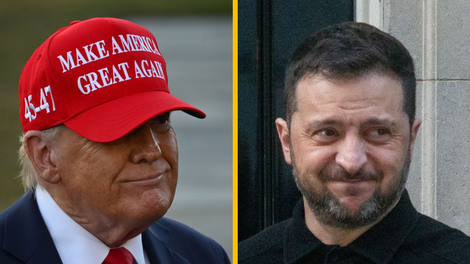 Donald Trump Volodimir Zelenski