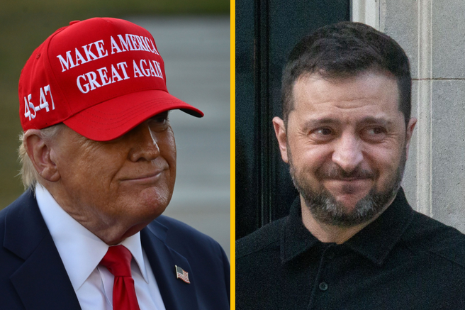 Donald Trump Volodimir Zelenski