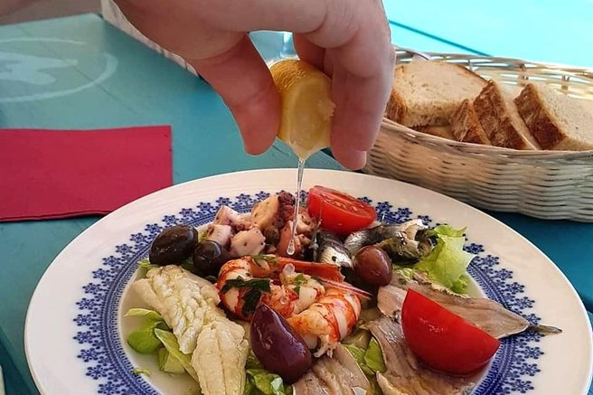 Miramar bar Koper morska hrana