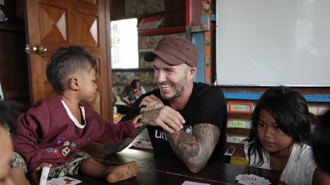 David Beckham unicef dobrodelnost