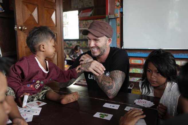 David Beckham unicef dobrodelnost