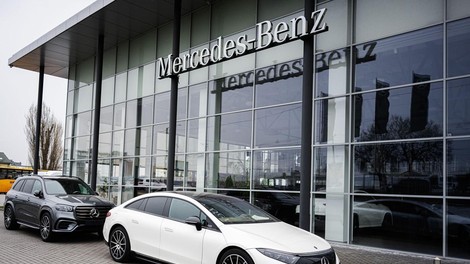 Mercedes-Benz avto kriza industrija gospodarstvo denar