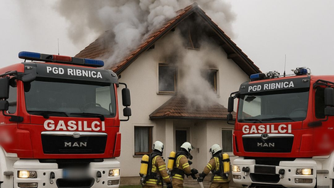 požar Dolenja vas