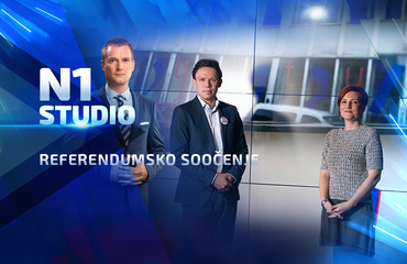 Referendumsko soočenje Aste Vrečko in Andreja Hoivika | N1 STUDIO