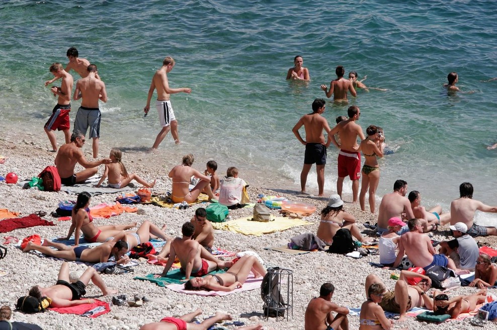 Plaža v Dubrovniku (foto: Profimedia)