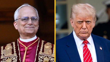 papež Leon XIV. Donald Trump