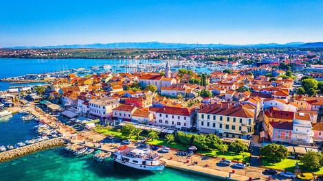 Biograd na Moru ribolov Jadran hobotnice modra galica Hrvaška